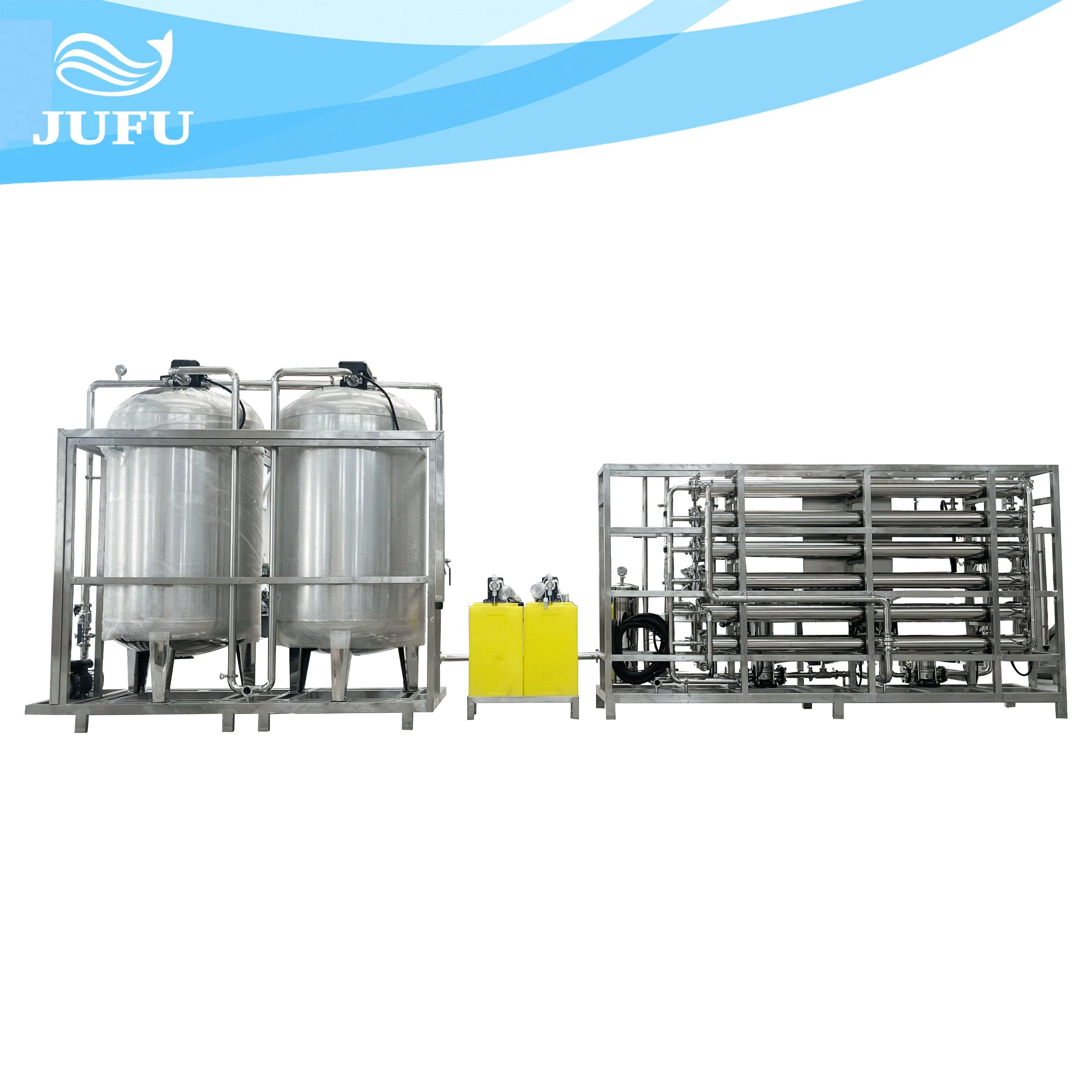 2000L/H Reverse Osmosis Purification Industrial Water Filter RO Treatment System