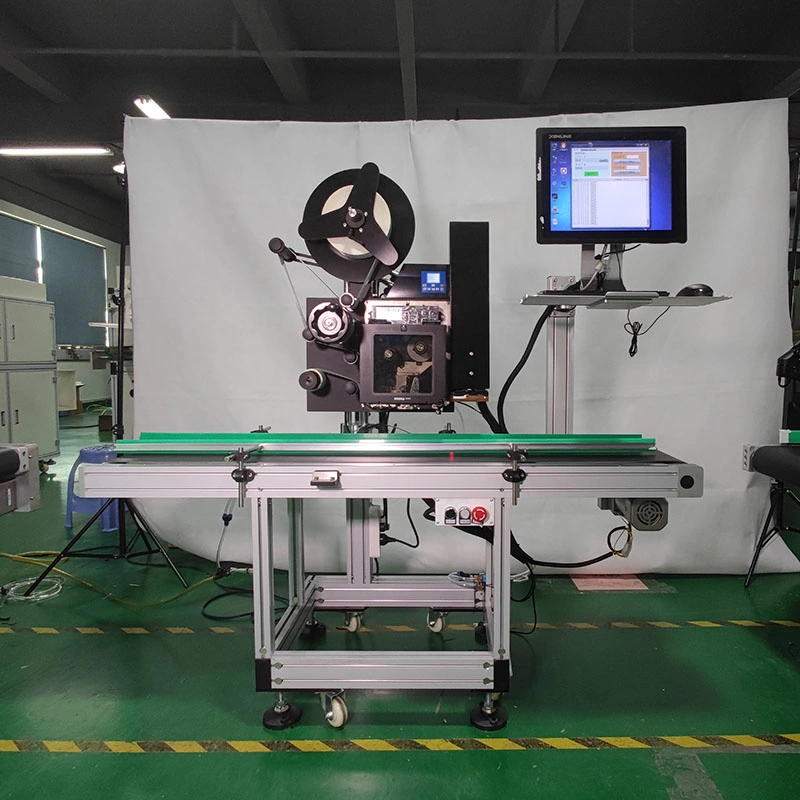 Logistics Package Print and Apply Labelling Machine in Real Time Printing Labeller