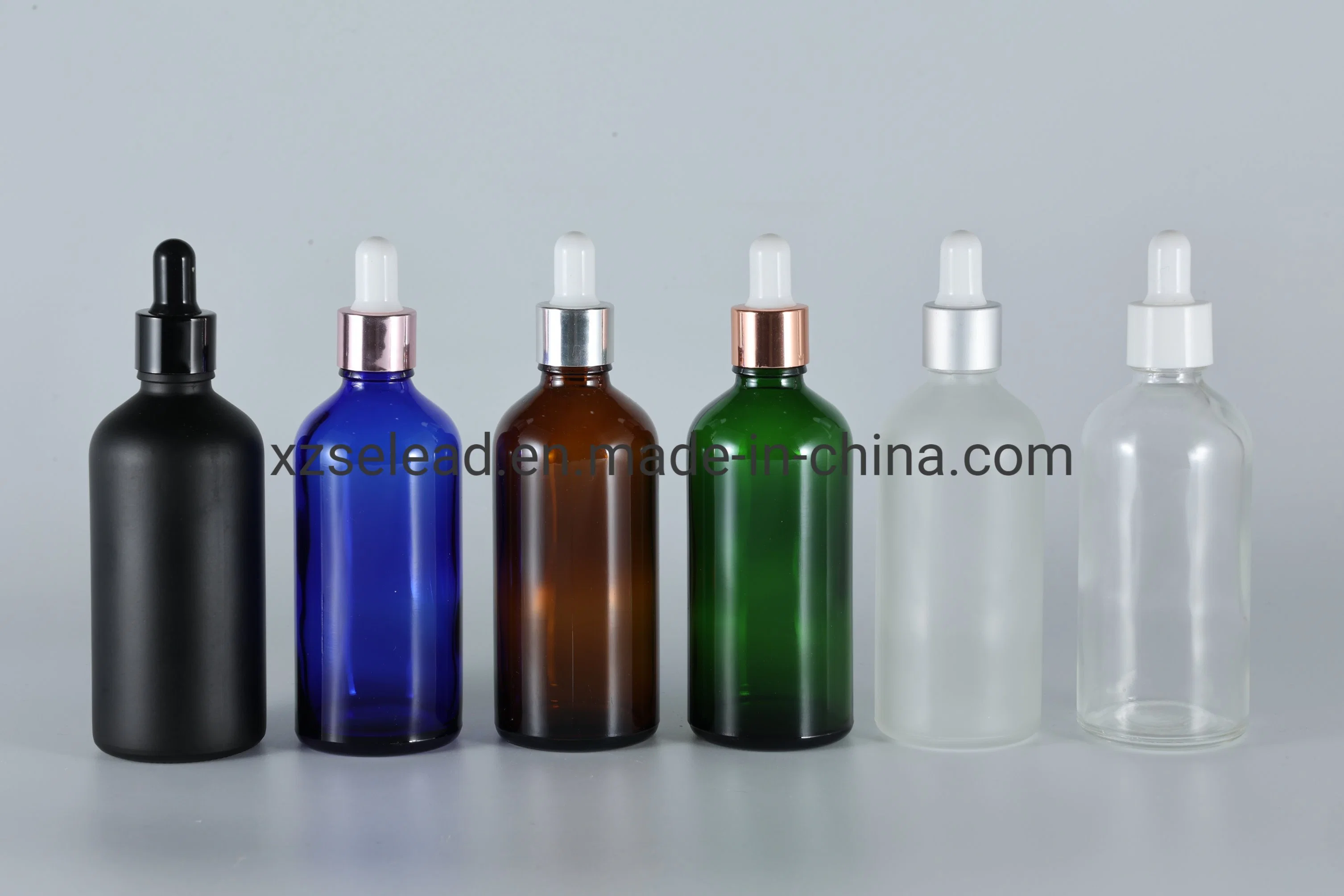 Private Label 5ml 10ml 20ml 1 Oz 50ml 100ml Clear Amber Dropper Glass Bottle Face Serum Glass Bottles with Scale