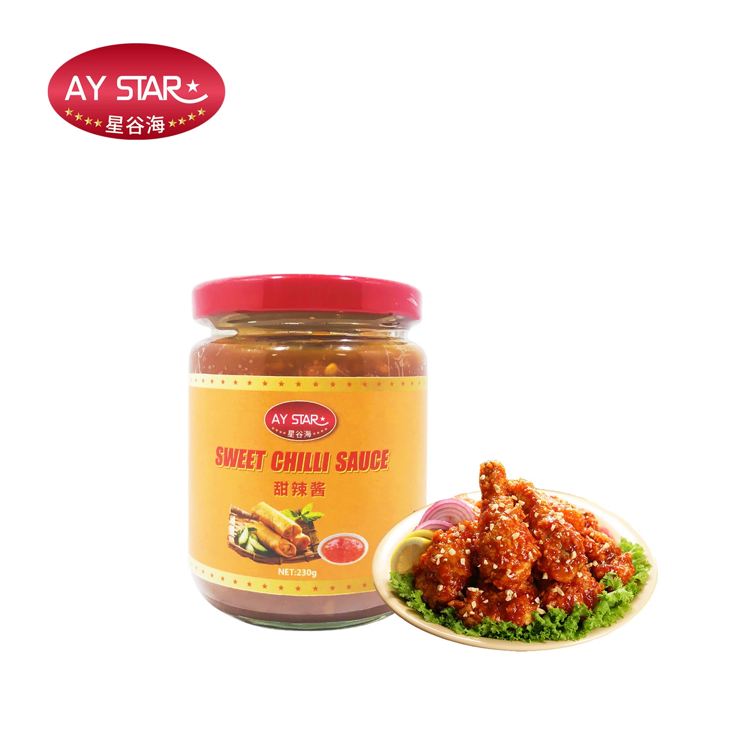 Chinese Food Private Label Sweet Chilli Sauce Condiment