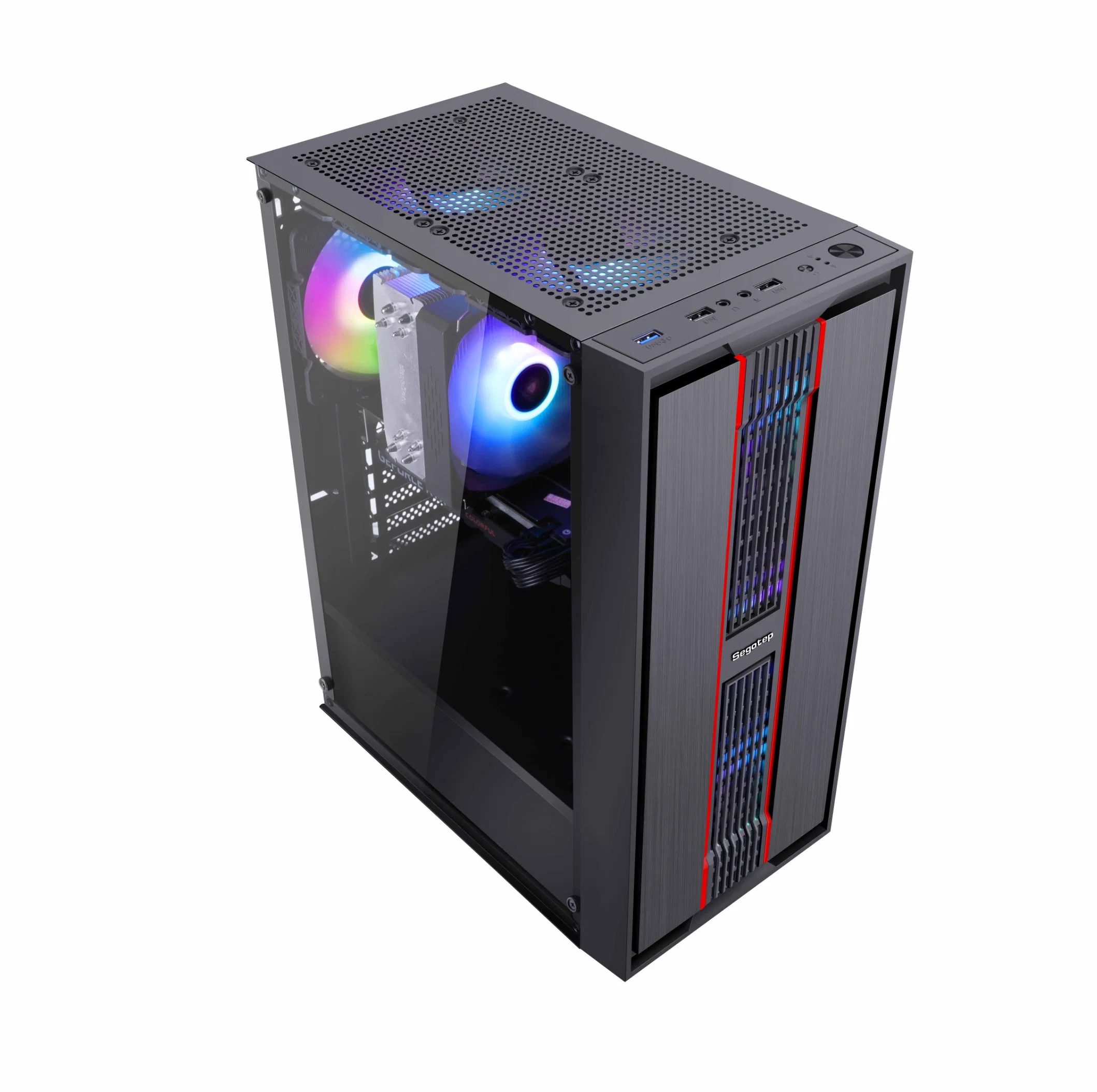 Segotep Prime G Max Business Case, ATX RGB Desktop PC Case