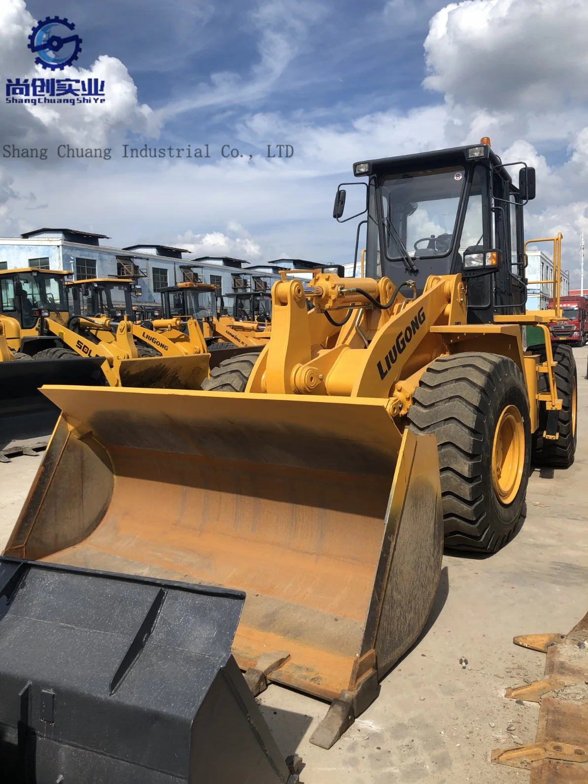Used China Brand Liugongg Clg856 Loader 5ton Wheel Loader with High Cost Effective
