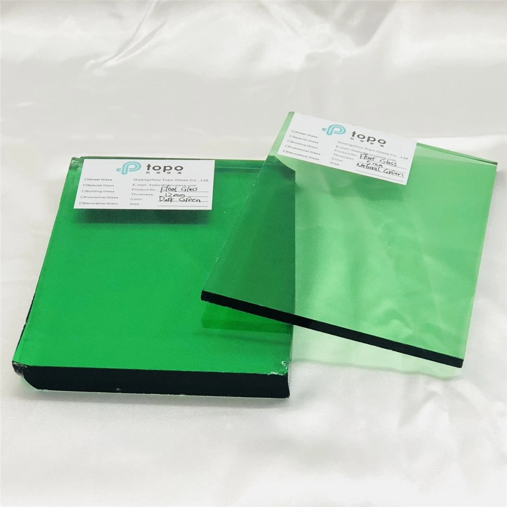 2440*1830mm Hot Sale Natural Green Glass for Door Glass (C-FG)