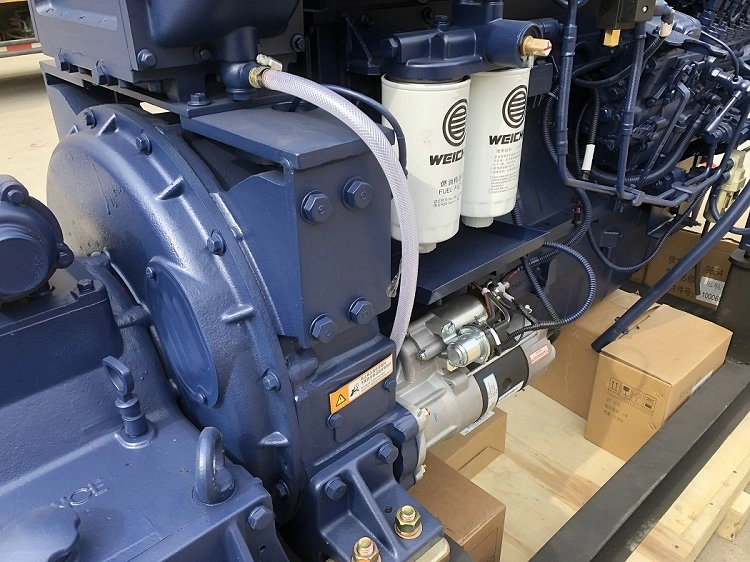 Hot Sale Brand New 4 Stroke 6 Cylinders Turbocharged Boat Motor Engine Water Cooled Fishing Ship Engine Weichai Marine Diesel Engine