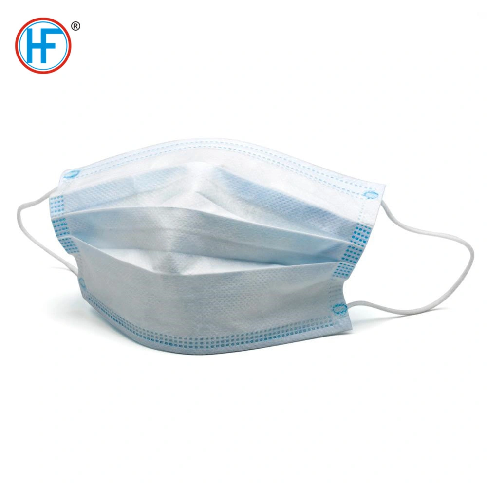 Mdr CE Approved 3 Ply Meltblown Disposable Medical Mask Surgical Various Color Disposable Mask