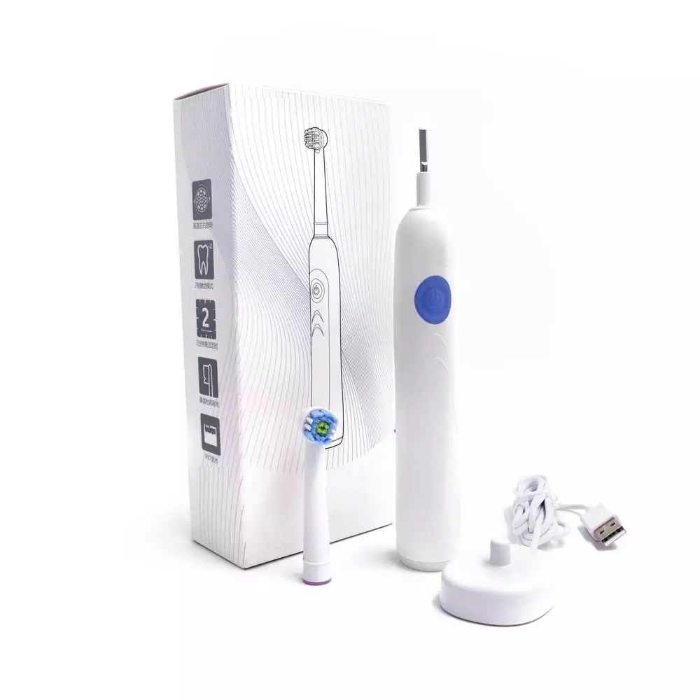 Wireless Charging Best Rotating Toothbrush Sonic Brush Teeth Round Electric Toothbrushjs301