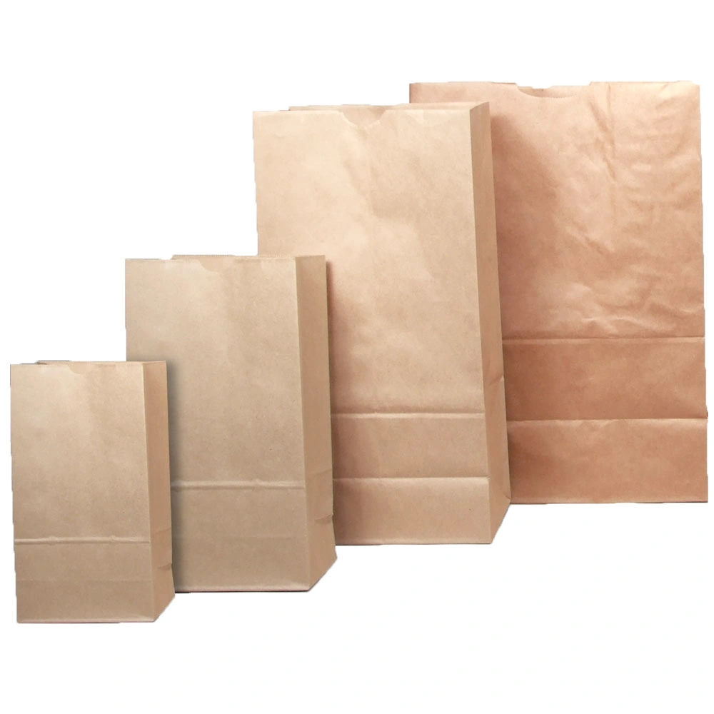 Kraft Paper Packaging Box Fried Rice Disposable Paper Bag Packing Machine