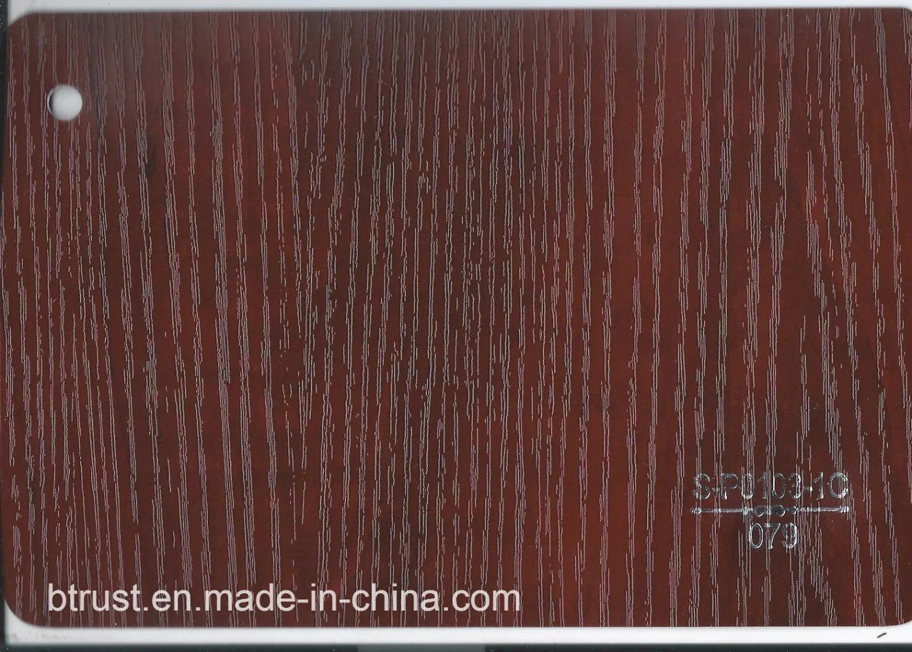 Wood Grain PVC Decorative Film/Foil for Cabinet/Door Vacuum Membrane Press