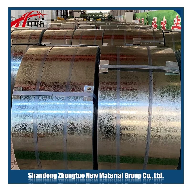 Hot DIP SGCC Dx51d Metal Zinc 10mm Thick Z150 Z120 Gi Zinc Prepainted Galvanized Corrugated Steel Strip