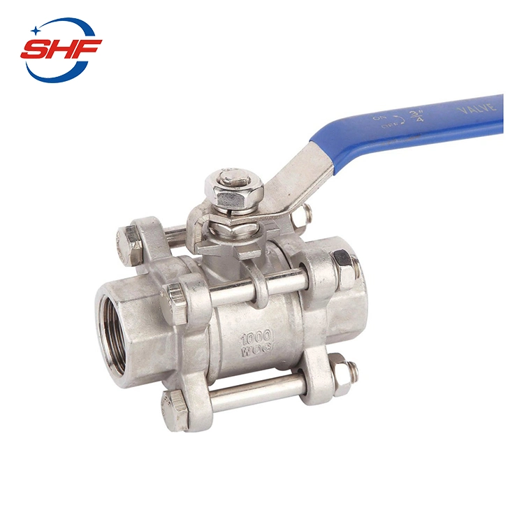 1/2inch-12inch Full Bore CF8m PTFE Soft Seal Floating Ball Valve