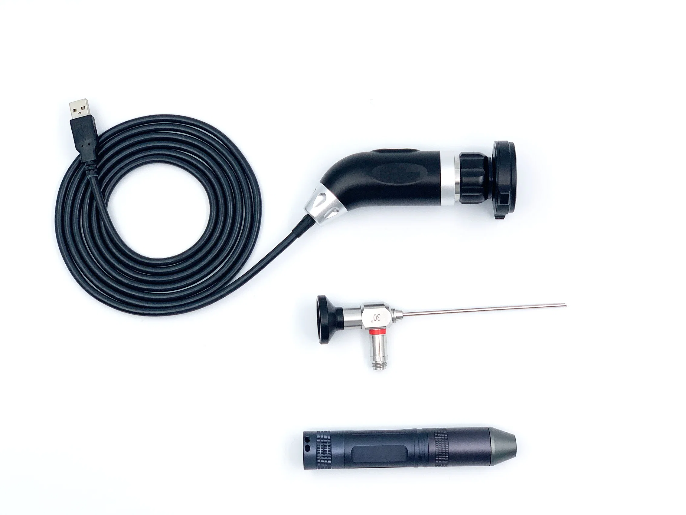 Endoscópio USB ginecológico de montagem em C Full HD Medical Entt OtoScope Câmara para monitor de computador portátil para PC