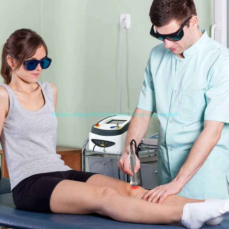 Kaltes Lasertherapiegerät 650nm 808nm Klasse 4 Laserschmerz Entlastungsvorrichtung