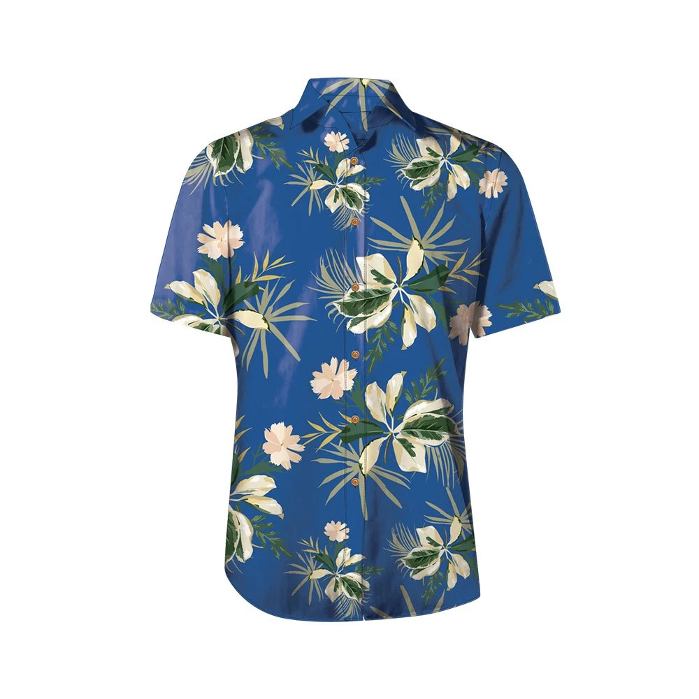 2023 High quality/High cost performance  Customized Printing Casual Plus Size Promotional Men Hawaiian Shirt