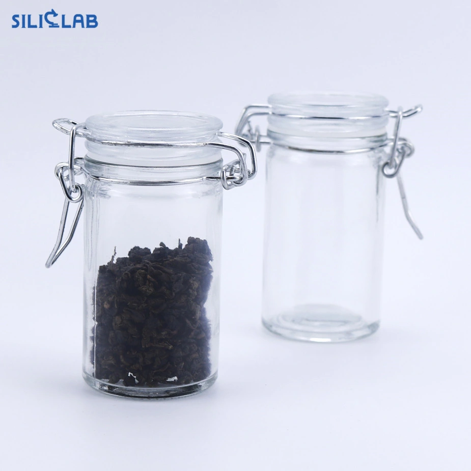 Wholesale/Supplier Kitchen Large Round Food Airtight Bottle Jar Glass Borosilicate Glass Jar Storage and Container