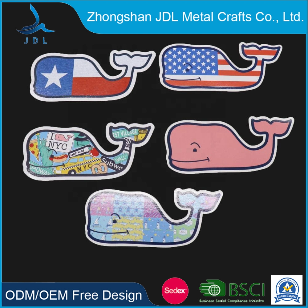 Wholesale/Supplier Custom Logo Souvenir Printed Paper Fridge Magnetic Sticker for Promotional Gift