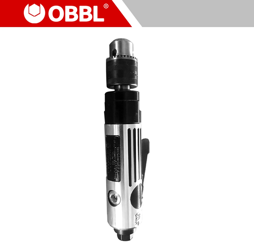 Obbl Pneumatic Gun Drill with Chuck Wrench and Bayonet Quick Connector