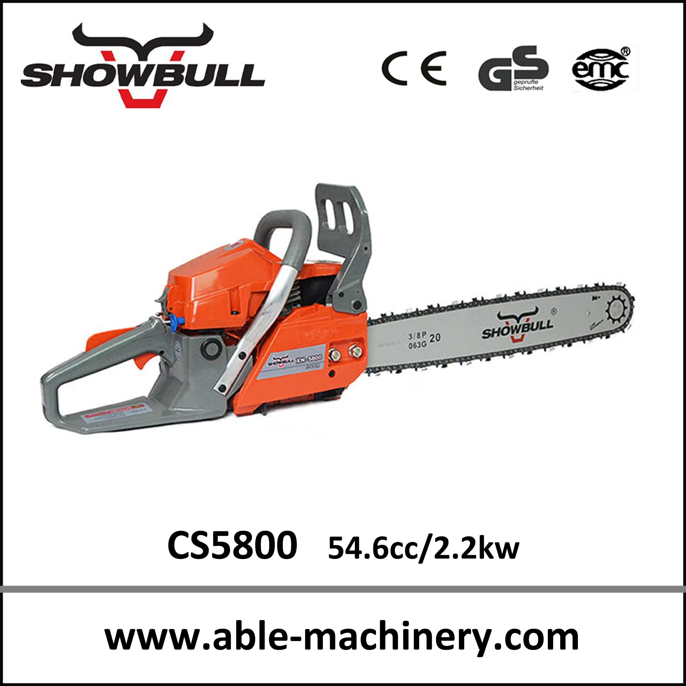 New Type Nice Design Garden Tool Stable Engine 5800 Chainsaws Chain Saw with CE