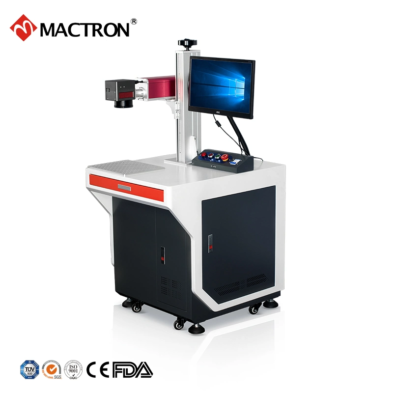 CNC 1064nm 20W/30W/50W Fiber Metal Laser Marking Machine for Engraving Stainless Steel Cup