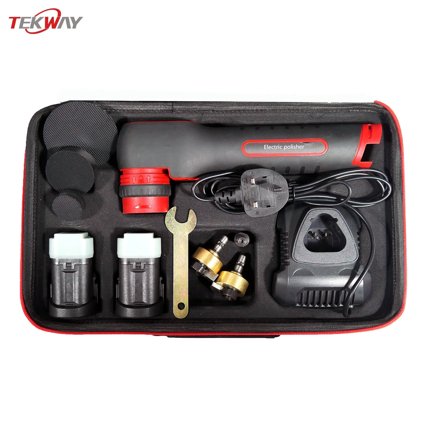 Electric Tool Tekway Mini Polisher Car Detailing Multifunctional Digital Display Design Cordless Mini Polisher Detail Waxing