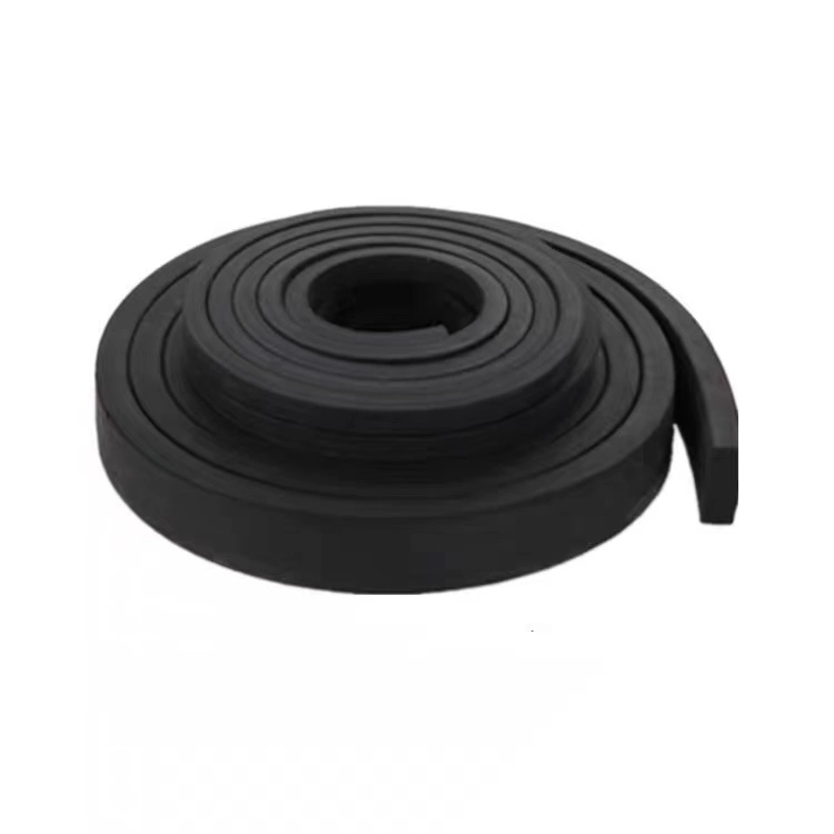 Extrusion Customized Rectangle Rubber EPDM/Silicone Sponge Foam Rubber Seal Strip