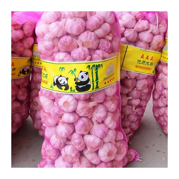 Red Garlic Newest Crop Normal White Garlic High quality/High cost performance Wholesale/Supplier 25g Net Bag