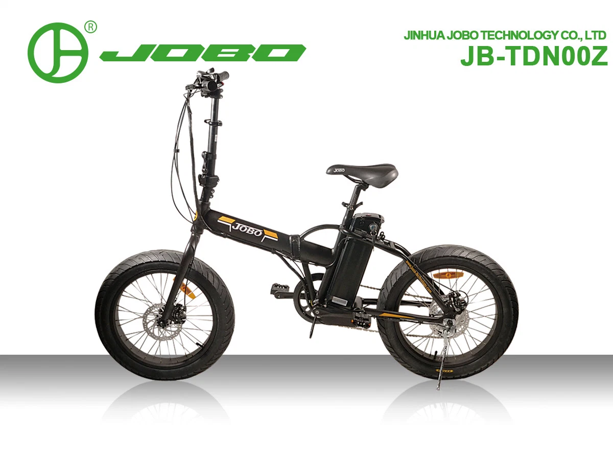 Young Man Welcomed CE 48V 500W Small Electric Foldable Fat Bike with Throttle OEM Offered