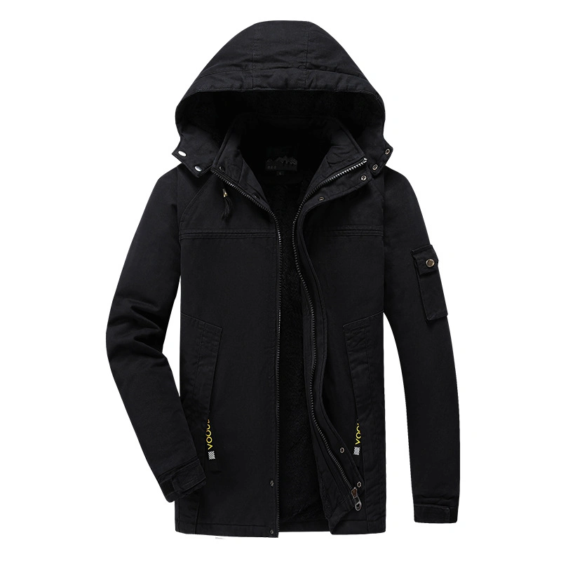 OEM Thickened Men's Jacket Pure Cotton Casual Winter Coat Men's Cotton Coat