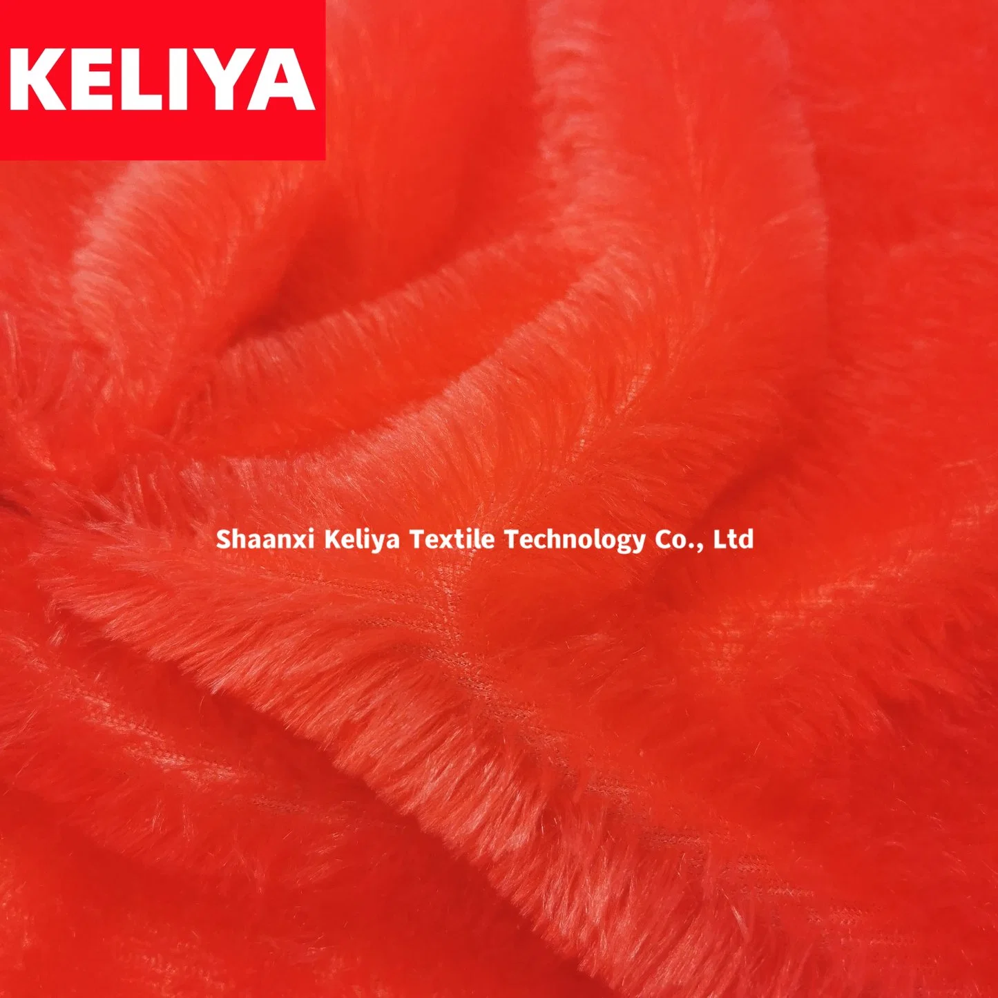 Long Pile Fake Fur Fabric, PV Plush Fabric for Asia Market