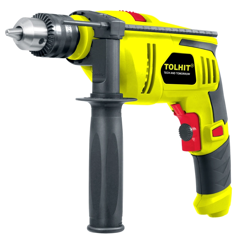 أدوات الطاقة ToHit Power Tools المورِّد 750 واط ماكينة ثقب يدوية كهربائية بقطر 13 مم