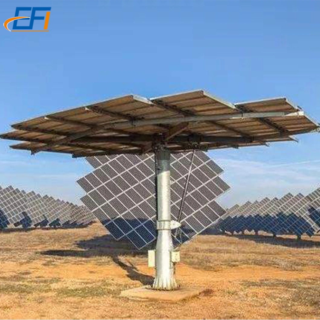 Solar Powered Tracking Devices Solar Farms Mount System in Ground