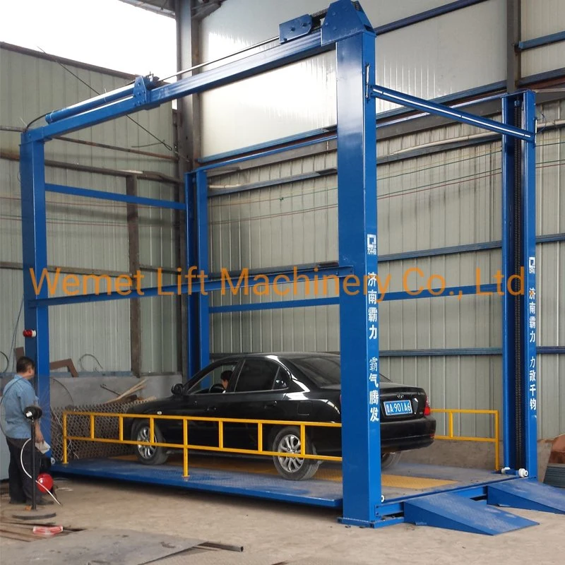 4 Post Car Auto Parking Lift Car Elevator Pit Parking Stacker Underground Parking System