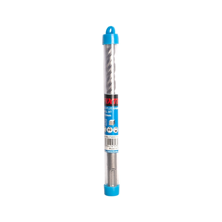 Fixtec Power Tool Accessories 4mm 5mm 6mm 8mm 10mm Working Length 50mm SDS-Plus Rotary Hammer Drill Bit Set