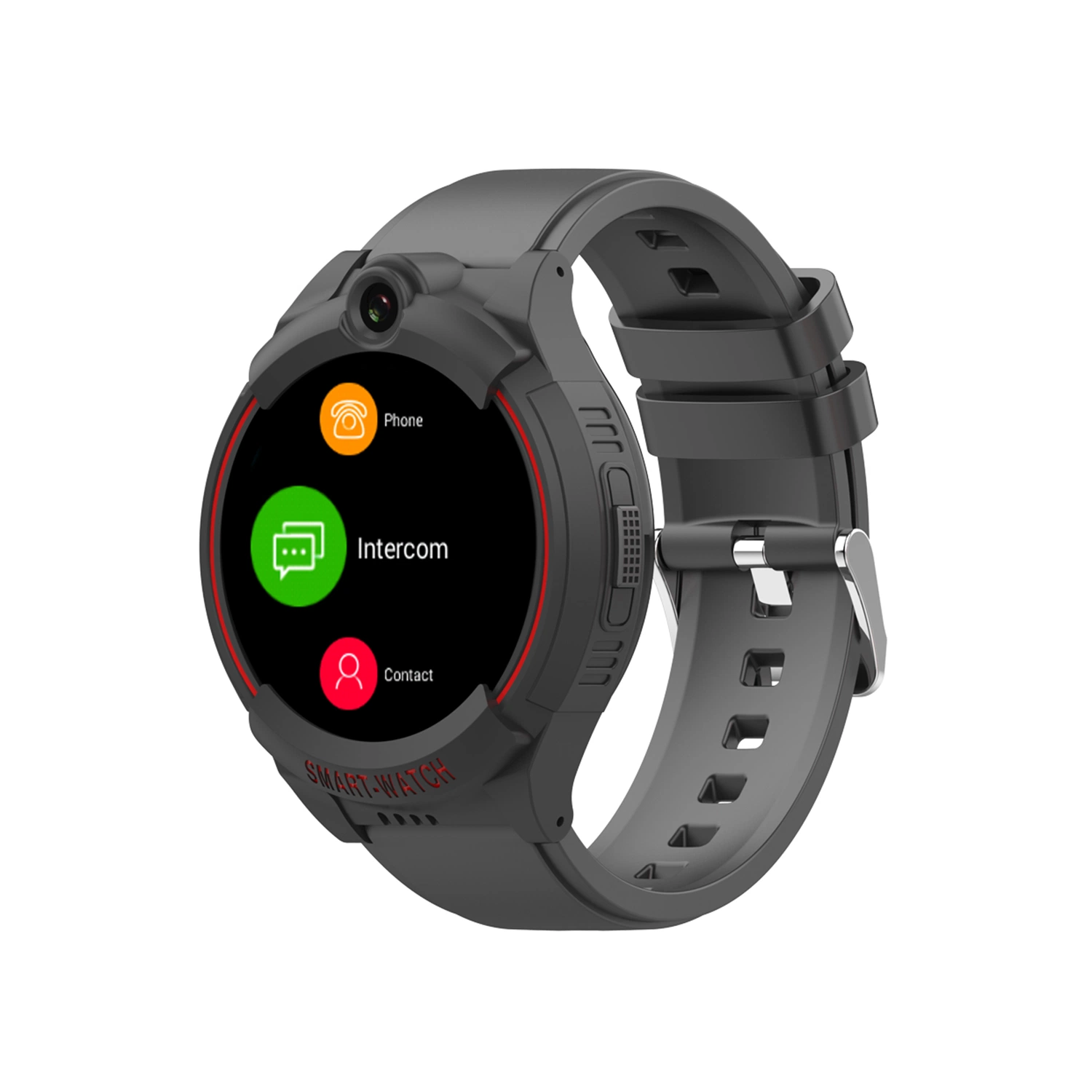 4G de última Impermeable IP67 GPS personal de carga micro USB reloj inteligente con botón de pánico de control de voz llamadas de vídeo de seguridad para niños