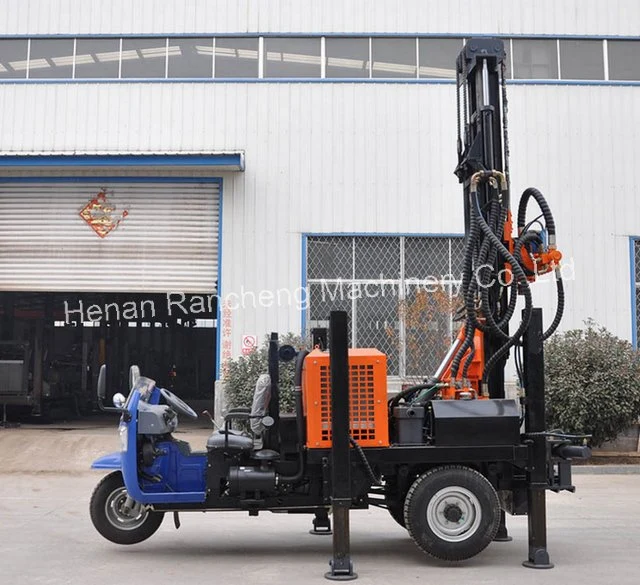 Rcf200W 200m Deep Water Well Drilling Rig 65kw Diesel Engine Drilling Machine