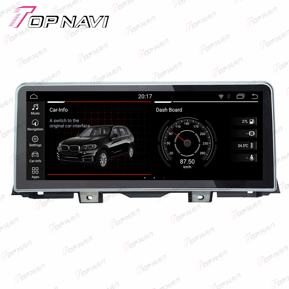 Vidéo de 12.3 pouces pour BMW avec système de navigation GPS Android 10 X3 lecteur de DVD auto stéréo 2011 2012 écrans