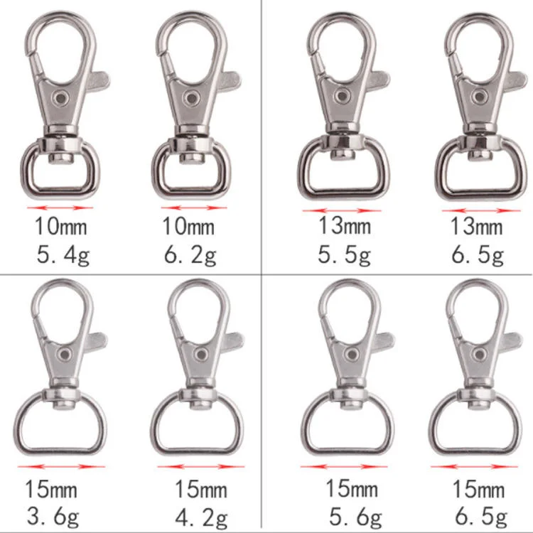 Hardware Accessories Swivel Metal Snap Hooks Buckle Trigger Swivel Snap Hooks