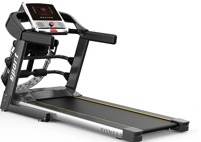 Andadera plegable Indoor Fitness Cinta de correr en casa multifunción Conexión Bluetooth pantalla Color Fitness correr la máquina de plegado eléctrico