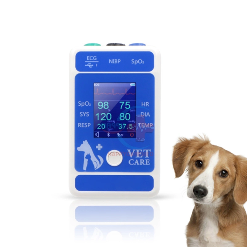 Hc-R001b Vet Diagnostic Equipment Handheld Veterinary Patient Monitor