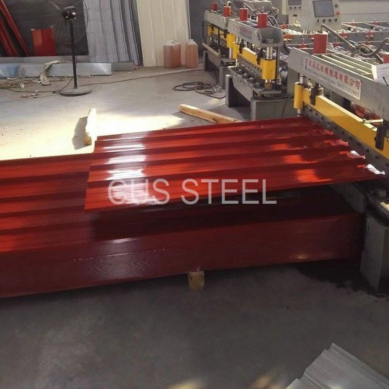 PPGI Trapezoidal-Fluted Iron Sheet/Ibr Exposed Fastened Metal Panels