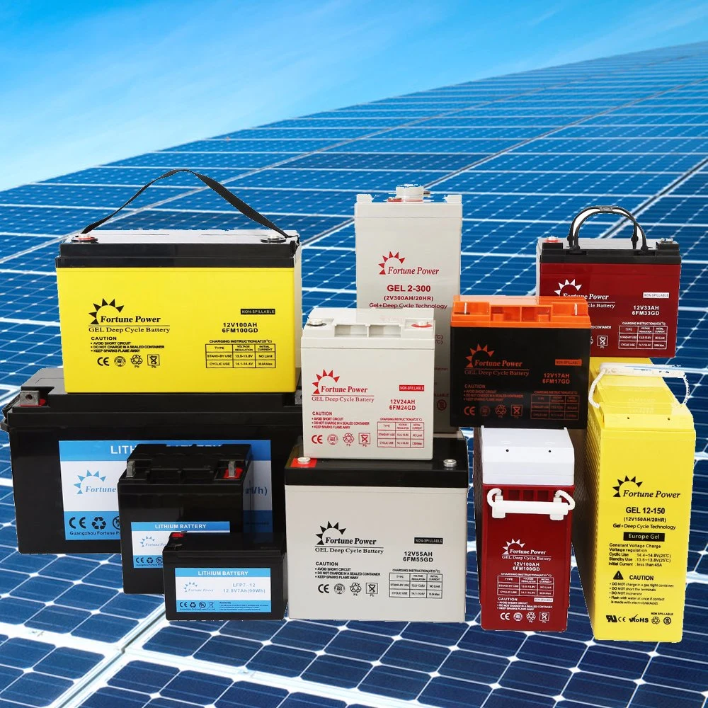 China Supplier Quality Assurance Solar Gel Battery 12V 100ah