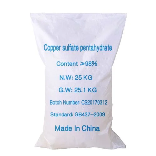 Mining Collector Bright Blue Granular Copper Sulfate Flotation Reagent CAS 7758-99-8