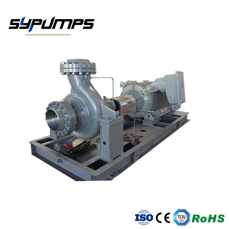 API Horizontal Zentrifugal Petrochemische Heißgas-Kraftstoffpumpen Dieselgas Öltransfer Säure chemischer Prozess API610 Wasserpumpe Hersteller Sulzer Ebara