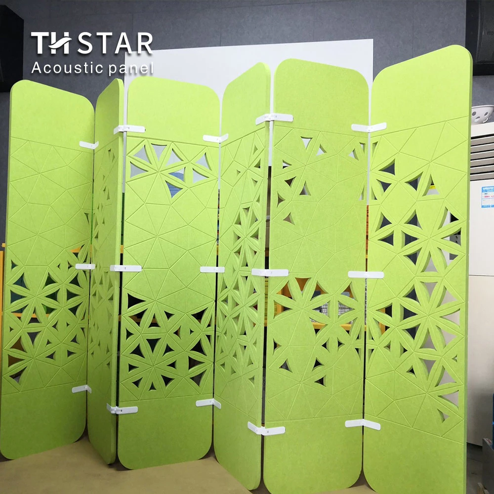 Customized Polyester Fiber Sound Absorption Folding Screen Panel