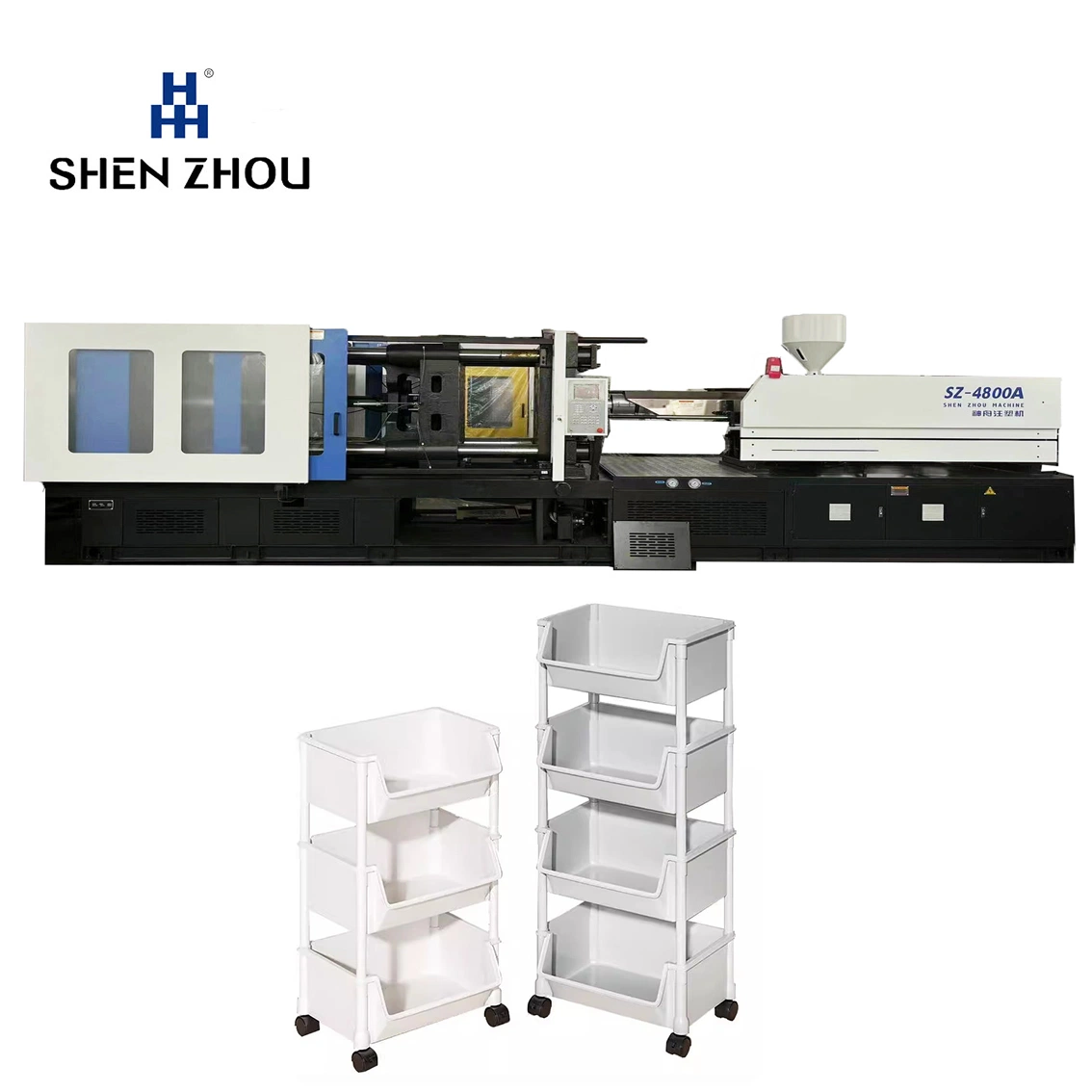 Plastic Storage Energy Storage Containers Basket Injection Molding Machine