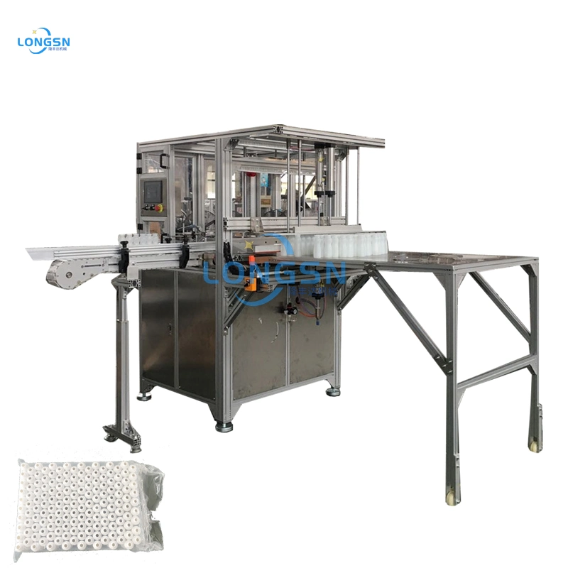 Automatic Empty Plastic Pet PE Bottle/Jerrycan/Barrel Packing Bagging Machine/Bag Sealing Packaging Machine