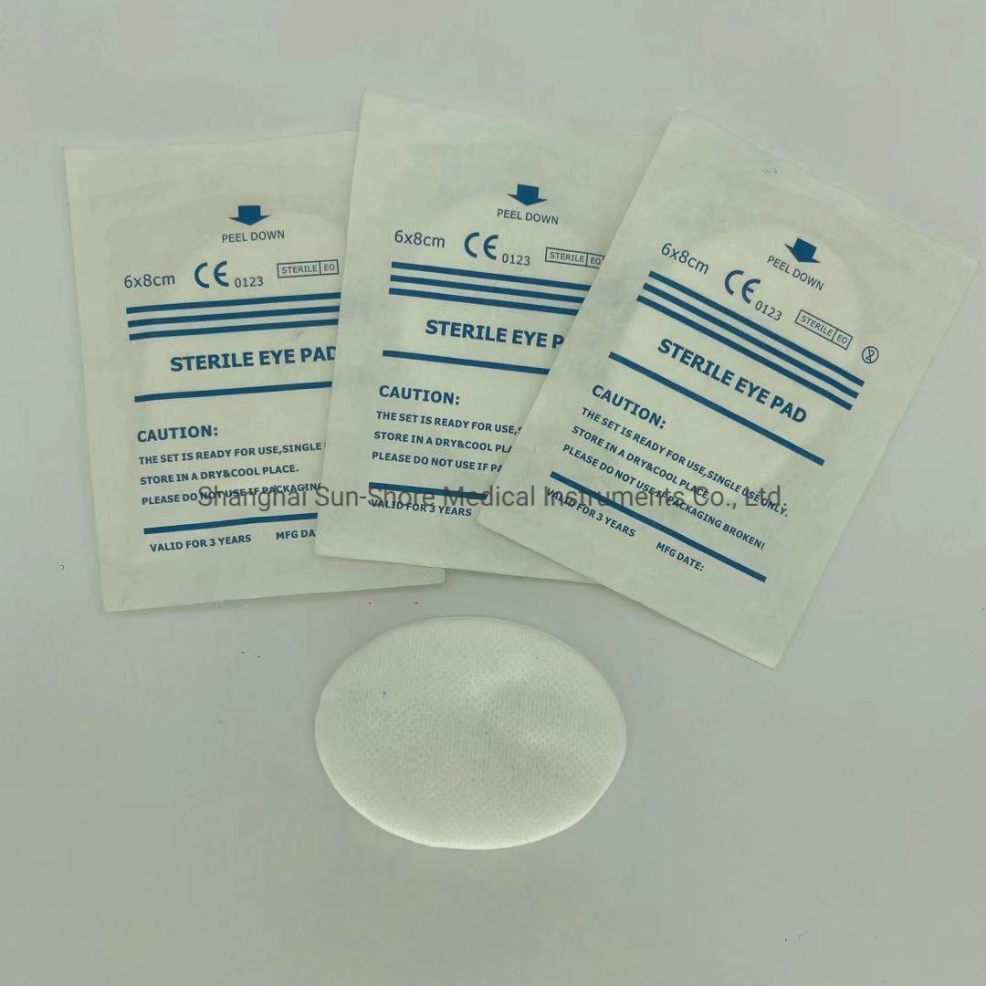 ISO & CE Certificated Eye Pad/Medical Sterile Eye Dressing Pad