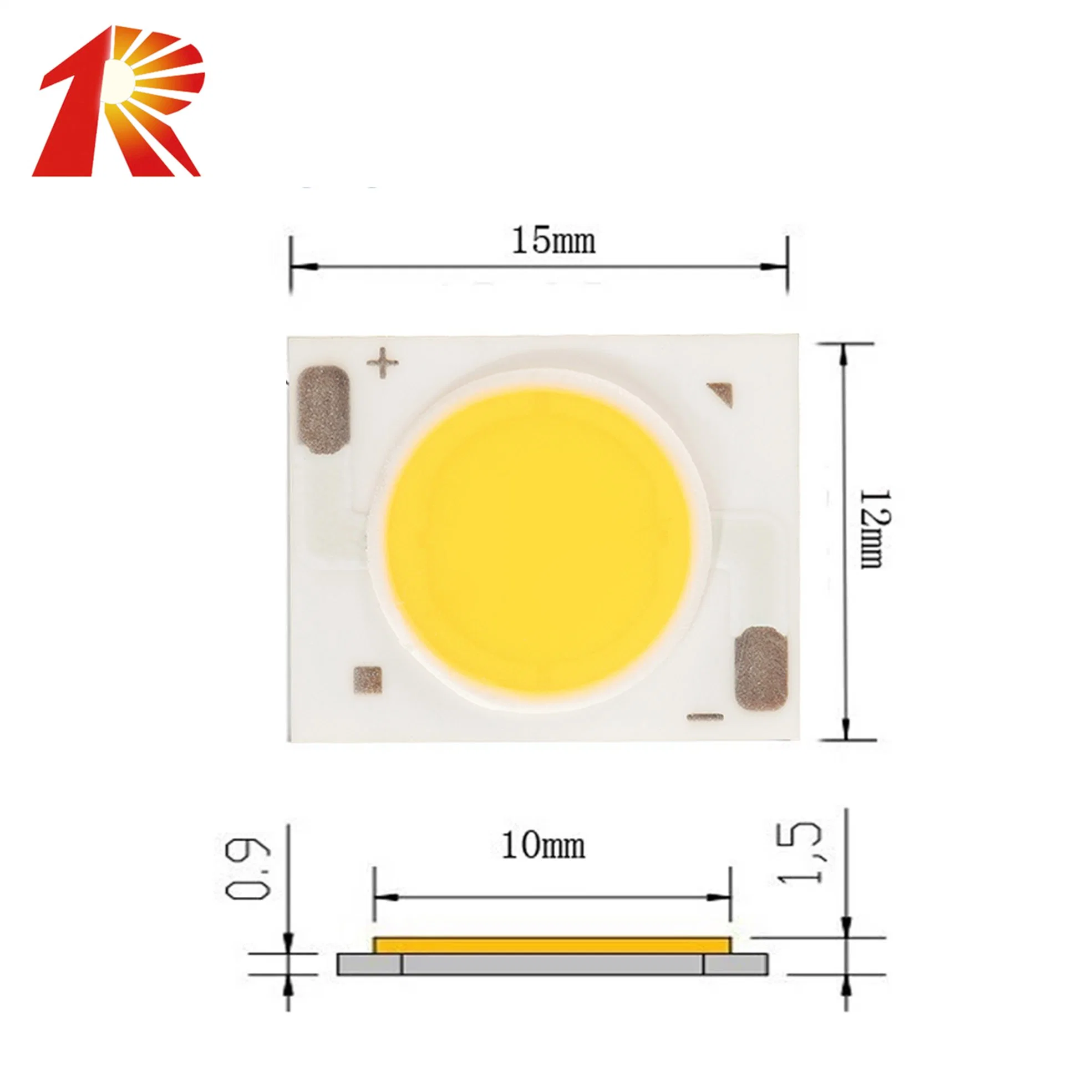 Commercial Lighting 21-24.5V 1215 7W COB LED Chip 700-800lm for Downlight Guide Spot Lamp