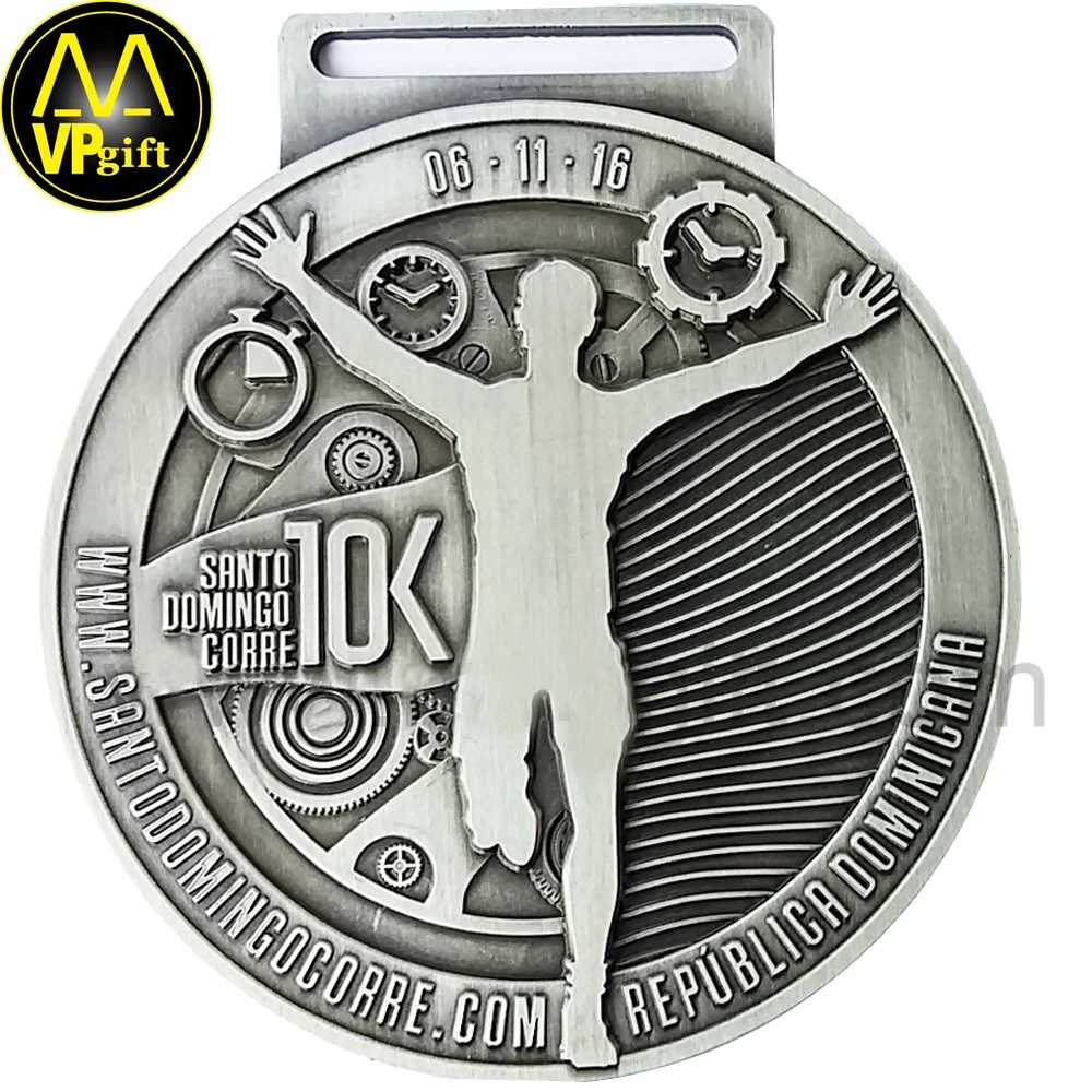 Mayorista/Proveedor de Guangzhou en blanco de metal personalizados Escuela Universitaria de la Copa 3D Carrera espartano el levantamiento de pesas Tiro Deportes ww1 ww2 de las Naciones Unidas Tropy Medalla insignia premio