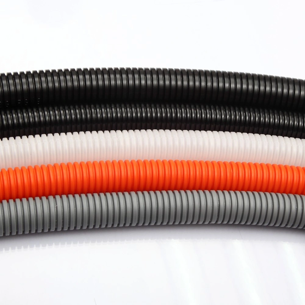 Jubo Flexible Corrugated Cable Conduits Pipe Nylon 66 Plastic Pipe