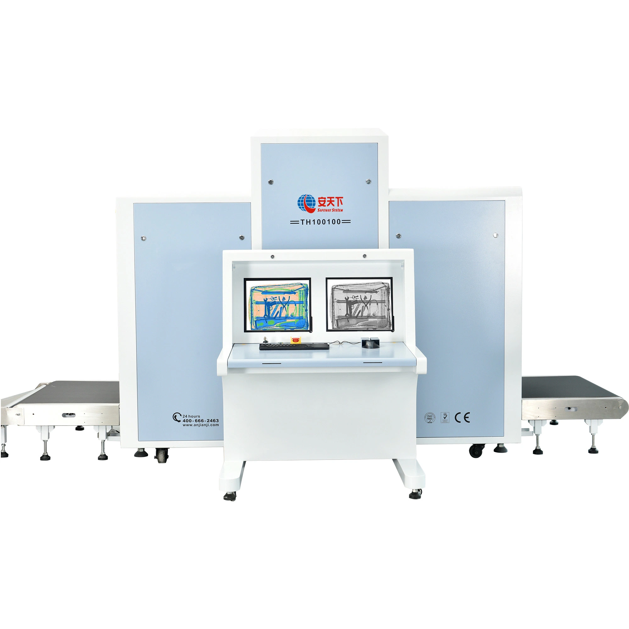 X-ray Baggage Scanner X-ray Conveyor Detector for Baggage and Parcel Inspection System